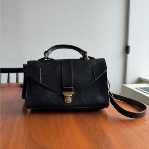 Madewell Gold Buckle Small Crossbody Bag